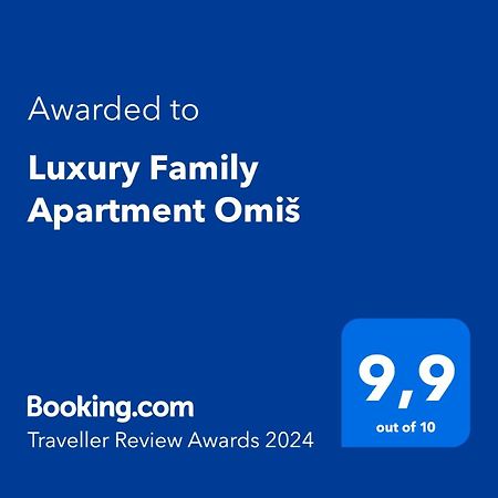 Luxury Family Apartment 奥米什 外观 照片